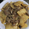 うんのぞのぞ's cooksnap of when they made 大蒜、生姜が効いてる！筍と豚肉の炒め物.