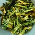 かめのたろう's cooksnap of when they made 簡単常備菜に♬大根菜のピリ辛塩麹炒め.