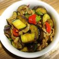 hawkskuma's cooksnap of when they made なすと豚肉の味噌炒め.