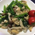 クック302VKP☆'s cooksnap of when they made 簡単！アサリほうれん草のガリバタソテー！.
