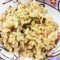 伊達こまち's cooksnap of when they made しらす＊塩昆布の炊き込みご飯.