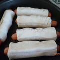 サリュフミ's cooksnap of when they made 簡単おやつ☆食パンdeウインナーロール.