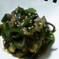 hitomi1887's cooksnap of when they made 簡単！！ピーマンとナスのきんぴら✩.