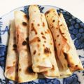 スイジョウ's cooksnap of when they made 餃子の皮で焼き人参.