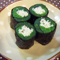 リーフフラワー's cooksnap of when they made お弁当に！しらすとほうれん草の海苔巻き.