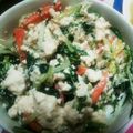 ホソニャン's cooksnap of when they made お豆腐で☆青菜の白和え.