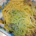 だいこの's cooksnap of when they made キャベツと豚肉ときのこのパスタ.