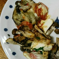 sa☆ku☆ra's cooksnap of when they made 簡単！ナスとトマトのチーズ焼き.