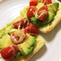 うみのさち's cooksnap of when they made アボカドとトマトの油揚げピザ.