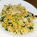 ちんねんさん。's cooksnap of when they made 大人味♪塩昆布と三つ葉の炒飯*山葵風味.