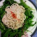 Haru Haru's cooksnap of when they made れんこんのタラコサラダ♡.