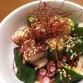 菜つ実☆ミ's cooksnap of when they made タコとキュウリのナムル風.