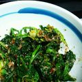 クックYIMPJ1☆'s cooksnap of when they made 減塩メニュー！ほうれん草のおかかごま和え.