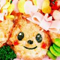 ゆりちゃんｗ♡'s cooksnap of when they made 【キャラ弁】トイプードルのお弁当.