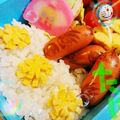 もここあらぶ's cooksnap of when they made キャラ弁☆デコ弁☆タンポポ♪.