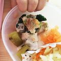 パフェうさこ♪'s cooksnap of when they made 小松菜チーズの豚巻き☆離乳食完了期幼児食.