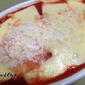 働く女子の台所's cooksnap of when they made なすとトマト缶のチーズグラタン.