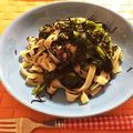 まるとゆう子's cooksnap of when they made 和風☆ひじきと菜の花の梅昆布パスタ.