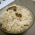 ハナレ's cooksnap of when they made お吸い物の素で炊き込みごはん.