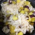 わーまめ's cooksnap of when they made さつまいもご飯✩.