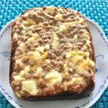 kyao☆'s cooksnap of when they made 納豆のスクランブルエッグ on トースト.