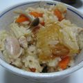 oみぃちゃんo's cooksnap of when they made ✿ウチ流♡きのこが香る炊き込みご飯✿.