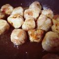 chipiica's cooksnap of when they made 豚バラ巻き菊芋★の甘辛ころころ煮.