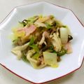 あっこ姉's cooksnap of when they made 白菜とベーコンのピリ辛さっぱり炒め.
