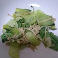 ★くまた★☆'s cooksnap of when they made チンゲン菜とえのきの中華炒め.