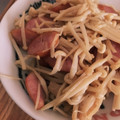 貴裕慧's cooksnap of when they made エノキとウィンナーの簡単炒め♡.