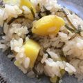 jurimama☆'s cooksnap of when they made 塩昆布入りさつま芋ご飯.