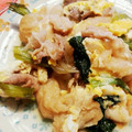メダカの赤ちゃん's cooksnap of when they made 小松菜と麩の卵とじ.