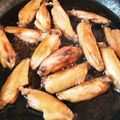 ちゃら♡mama's cooksnap of when they made 簡単♪フライパンで手羽中の甘辛照り焼き.