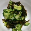 ばありん's cooksnap of when they made 簡単！さっぱり♪キュウリとワカメの酢の物.