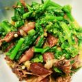 gootie's cooksnap of when they made 菜の花とホタルイカの辛子酢味噌和え.