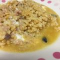 ♪ひのひの♪'s cooksnap of when they made さばの味付け缶汁で✿カレーヨーグルソース.