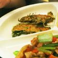 手作り★ママ's cooksnap of when they made 水菜のシャキシャキチヂミ.