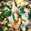 SpringMm's cooksnap of when they made 美味しい豚ニラ♪.