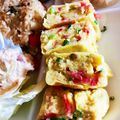 ame-ikuru's cooksnap of when they made お弁当にぜひ！しらすと紅しょうがの卵焼き.