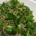 amileamila's cooksnap of when they made ちりめんとピーマンのごま油炒め.