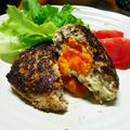 みつこ姉's cooksnap of when they made 冷凍卵で・黄身がとろけるハンバーグ.