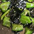 ぴゃるか's cooksnap of when they made 絶品！わかめとピーマンのみりん煮☆.