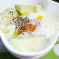 みっくママ's cooksnap of when they made ☆アボカド　with　温泉卵☆.
