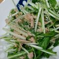 aaaayama's cooksnap of when they made 簡単♪水菜とツナのイタリアンサラダ.