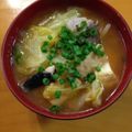 ゆすひと's cooksnap of when they made 鰤と厚揚げde味噌キムチスープorお鍋♪.
