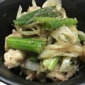 クック4L8UHQ☆'s cooksnap of when they made 鳥なんこつと長ネギのガーリック炒め☆.