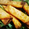 ☆megrim☆'s cooksnap of when they made ベーコンとクリームチーズの包み揚げ.
