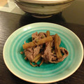 猫リン's cooksnap of when they made 牛肉とごぼうの山椒煮.