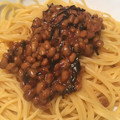 denkororin's cooksnap of when they made 簡単混ぜるだけ！ゆず胡椒納豆パスタ.