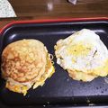 クックM2UIWR☆'s cooksnap of when they made たこ焼き粉で♪簡単お好み焼き♪.